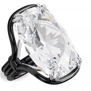 NWT Swarovski Harmonia cocktail ring crystal,White, Mixed metal finishSize 5/50